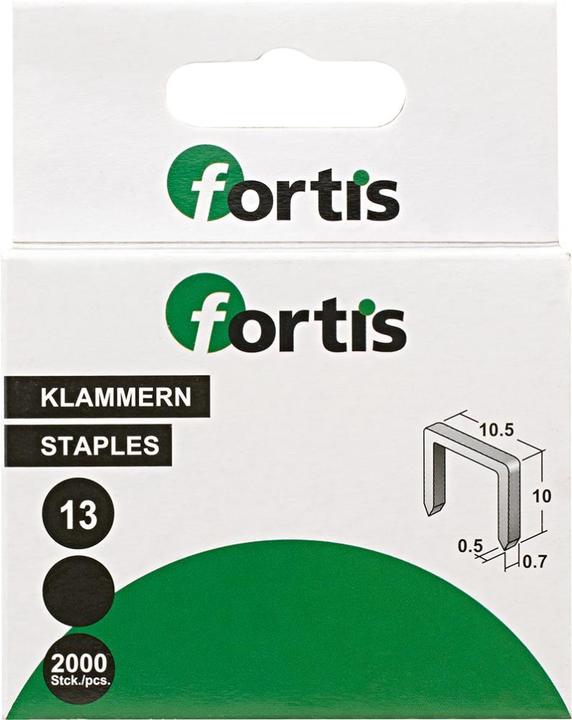 Image du produit Magni Agrafes 12 mm a 2000pcs. FORTIS (2000 x)