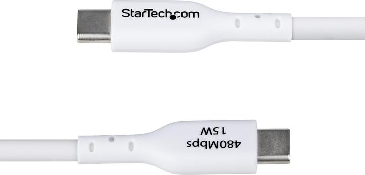 Image du produit StarTech Cable USB-A to USB-C 3m White (3 m, USB 2.0, 15 W)