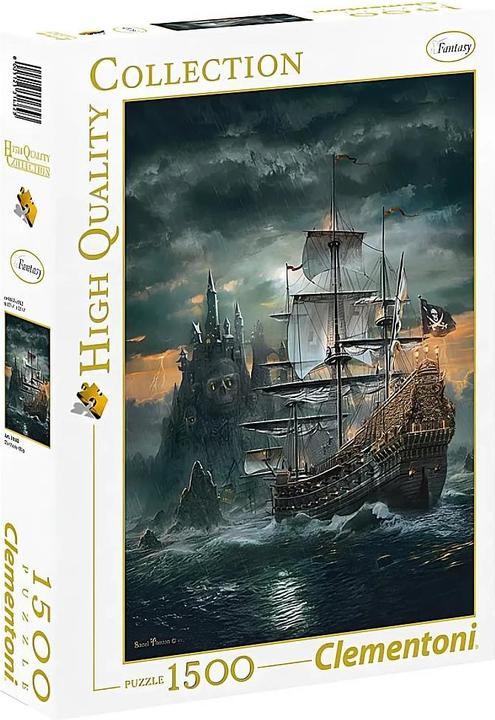 Produktbild Clementoni Piratenschiff (1500 Teile)