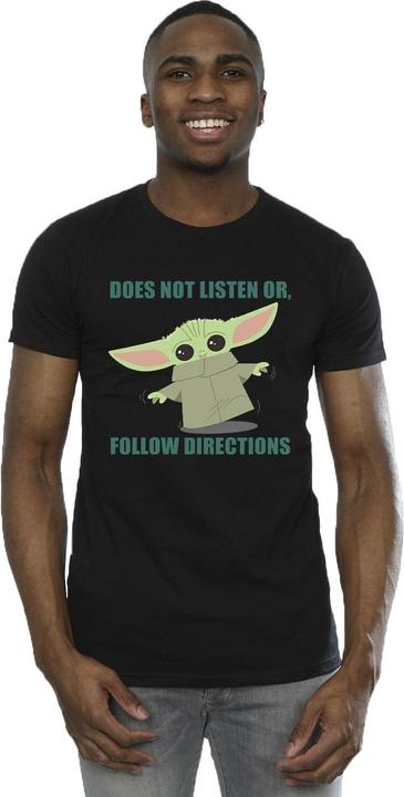 Produktbild Star Wars The Mandalorian Grogu Does Not Listen TShirt (5XL)