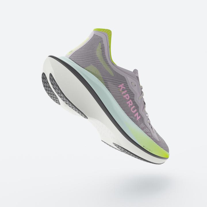 Produktbild Kiprun Laufschuhe Damen mit Carbonplatte - KD900X LD2 lila/gelb (40)