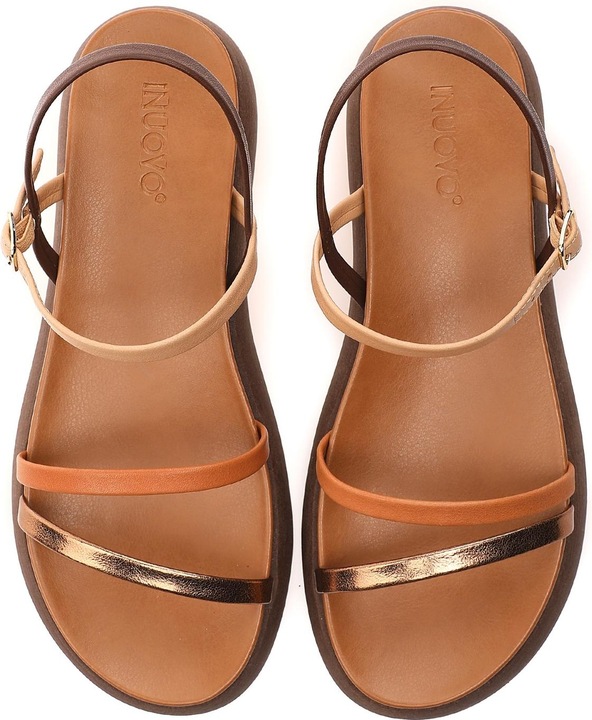 Produktbild Inuovo Ein angesagter Eyecatcher ist diese bequeme und modische Plateausandalette von. Das Modell au (37)