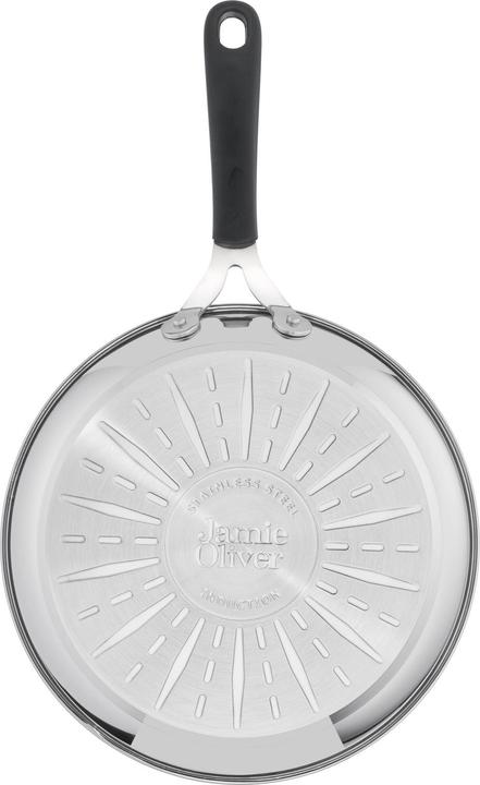 Immagine prodotto Tefal Jamie Oliver Kitchen Essentials (20 cm, Padella per friggere, Acciaio inossidabile)