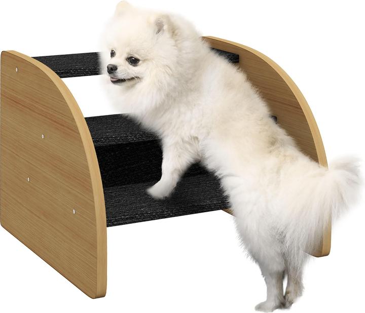 Actual product image PawHut Dog staircase with 8-9.5 cm step risers (Dog, Foldable)