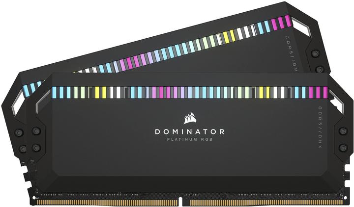 Productafbeelding Corsair Dominator Platinum RGB (2 x 32GB, 5200 MHz, DDR5 RAM, DIMM 288 pin)