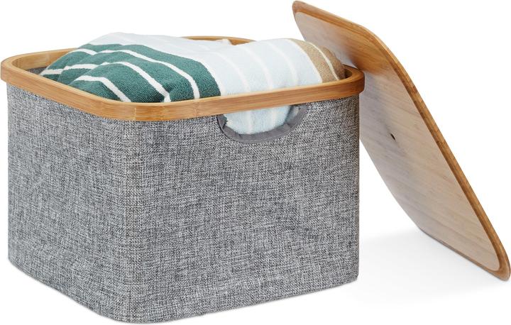 Relaxdays Fabric (1 x, 33 x 33 x 25 cm)