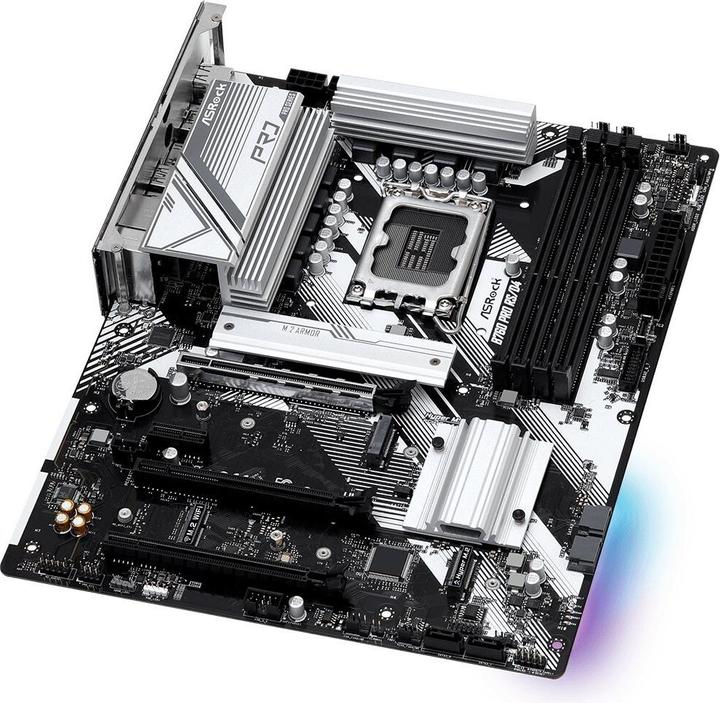 Actual product image AsRock MB Intel 1700 B760 PRO RS/D4 (LGA 1700, Intel B760, ATX)