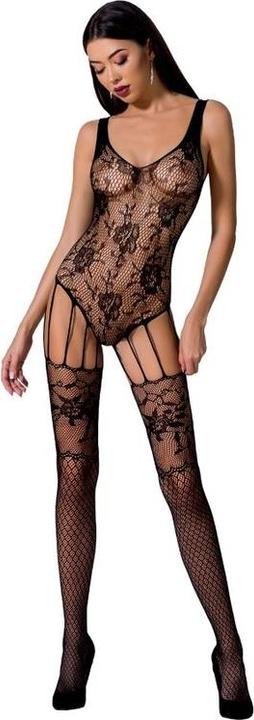 Actual product image Passion Woman Bs074 Bodystocking One Size Red (One size)