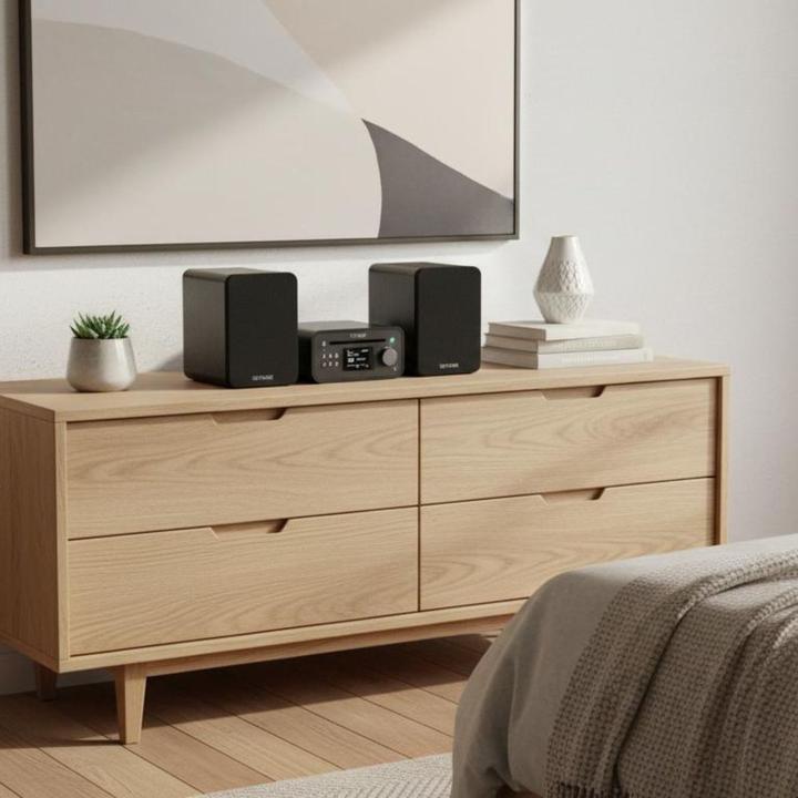 Actual product image Pure Classic Stereo Mini Black (Bluetooth, CD player, 2x 20 W)