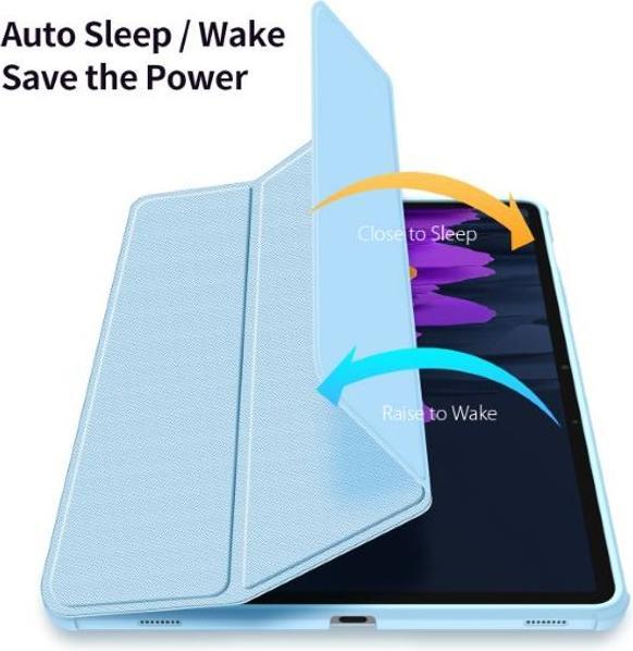 Productafbeelding Dux Ducis Toby Serie Leren Boekomslag Hoesje (Galaxy Tab S8, Galaxy Tab S7)