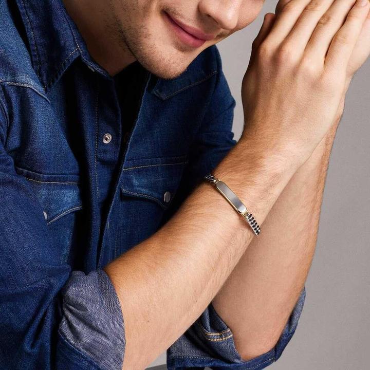 Actual product image Fossil Armband DREW (21.60 cm, Stainless steel)