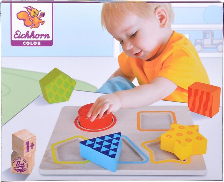 Produktbild Eichhorn Farbpuzzle aus Holz