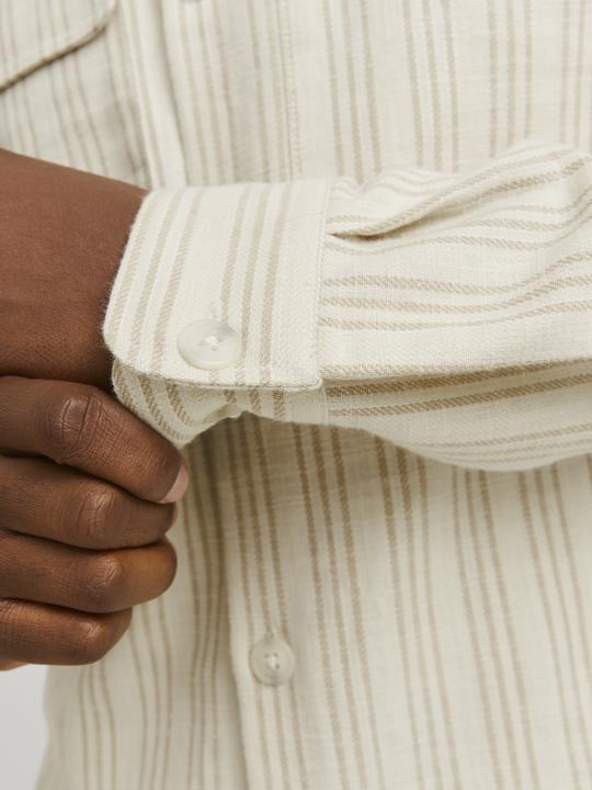 Produktbild Jack & Jones Jprccraymond Spring Stripe Overshirt Sn (S)