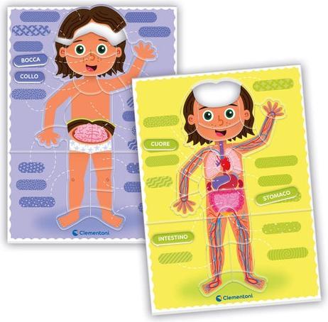 Immagine prodotto Clementoni Sapientino Montessori 4 anni, gioco educativo per conoscere il corpo umano dei bambini, An