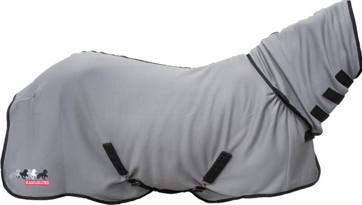 Karlslund Horse fleece blanket with neck cover (125 cm)