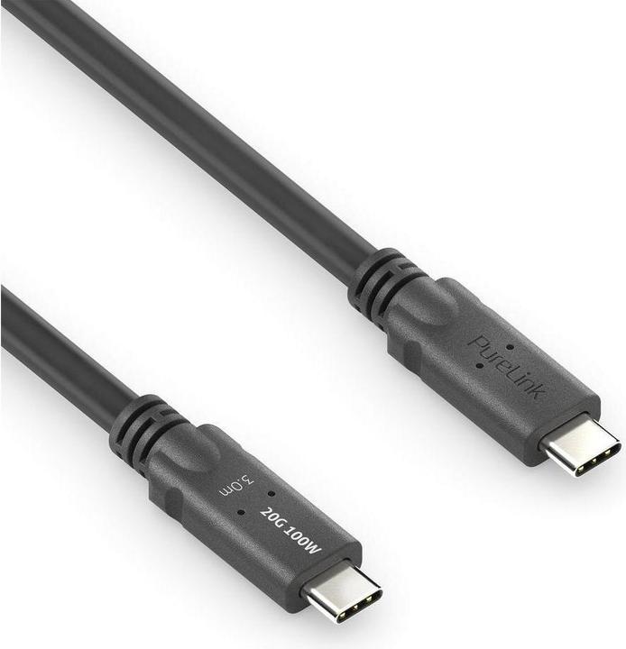 Image du produit Purelink MicroX4 USB4-Kabel USB C - USB C 3 m (3 m, 240 W)