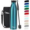 Immagine prodotto Milu Borraccia thermos 1000ml + spazzola di pulizia in silicone Colore: Verde (1 l)