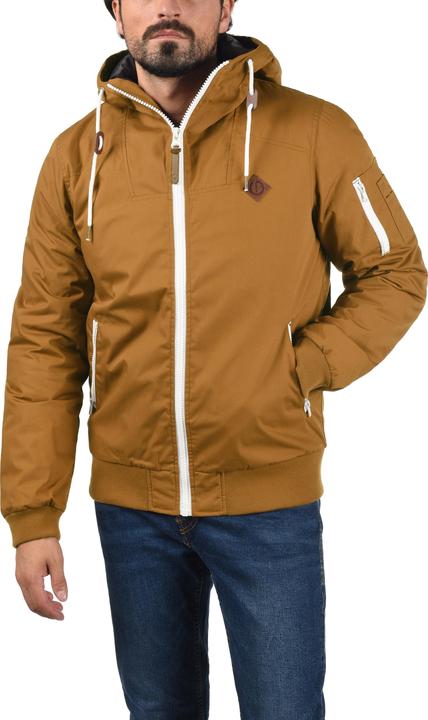Immagine prodotto Solid Tilly Giacca Di Mezza Stagione Piumini Giubotto da Uomo Con Cappuccio (XL)