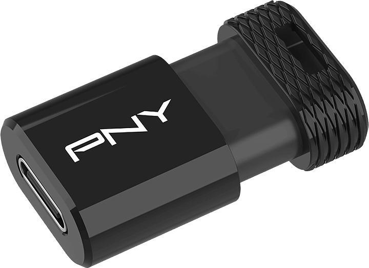 Actual product image PNY Elite-X Fit Type-C USB 3.2 64GB Flash Drive (64 GB, USB-C)