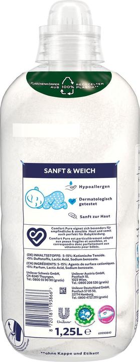 Immagine prodotto Comfort Puro (50 Cicli di lavaggio, Detergente liquido)