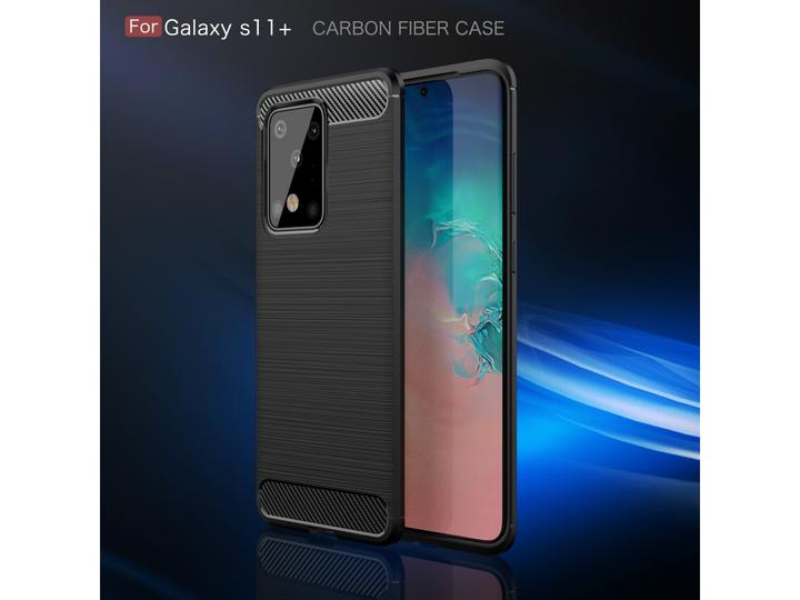 Image du produit Screenguard Samsung Galaxy S20 Ultra Housse Carbon Brushed Soft TPU (Samsung Galaxy S20 Ultra)