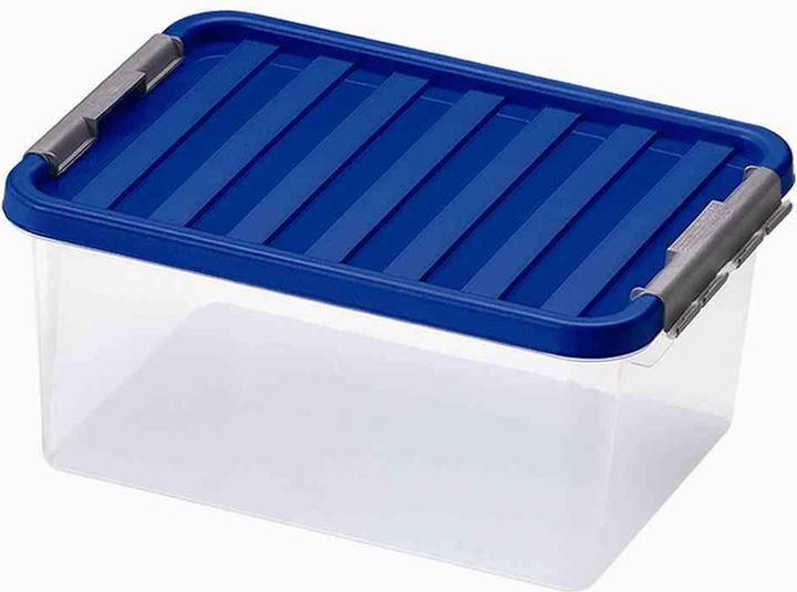 Produktbild Heidrun Clipbox aus Kunststoff in Farbe transparent, 40x29x18 cm Inhalt: 14 l (40 x 29 x 18 cm, 14 l)
