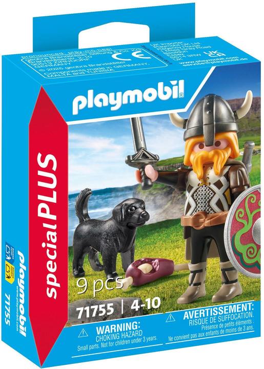 Playmobil Wikinger mit Wachhund (71755, Playmobil Special Plus)