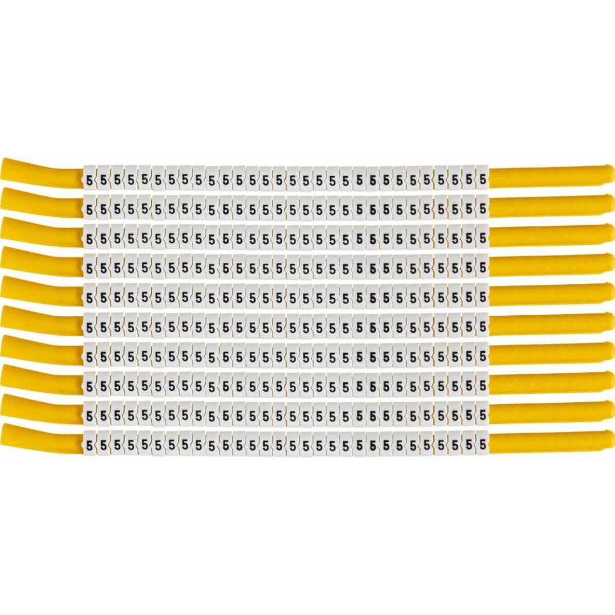 Brady, Etiketten, ClipSleeve Kabelkennzeichnungen, Grösse 18