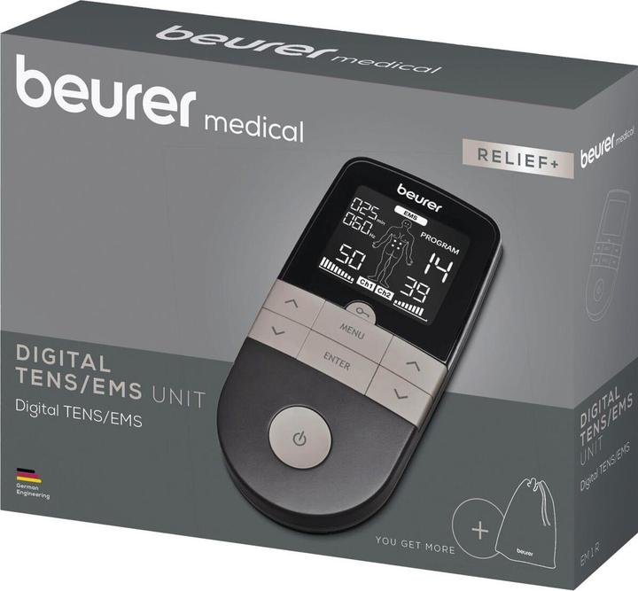 Image du produit Beurer Digital EM 1 R TENS/EMS RELIEF+ (anthrazit)