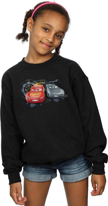 Produktbild Disney Cars Lightning Vs Storm Sweatshirt Mädchen (116)