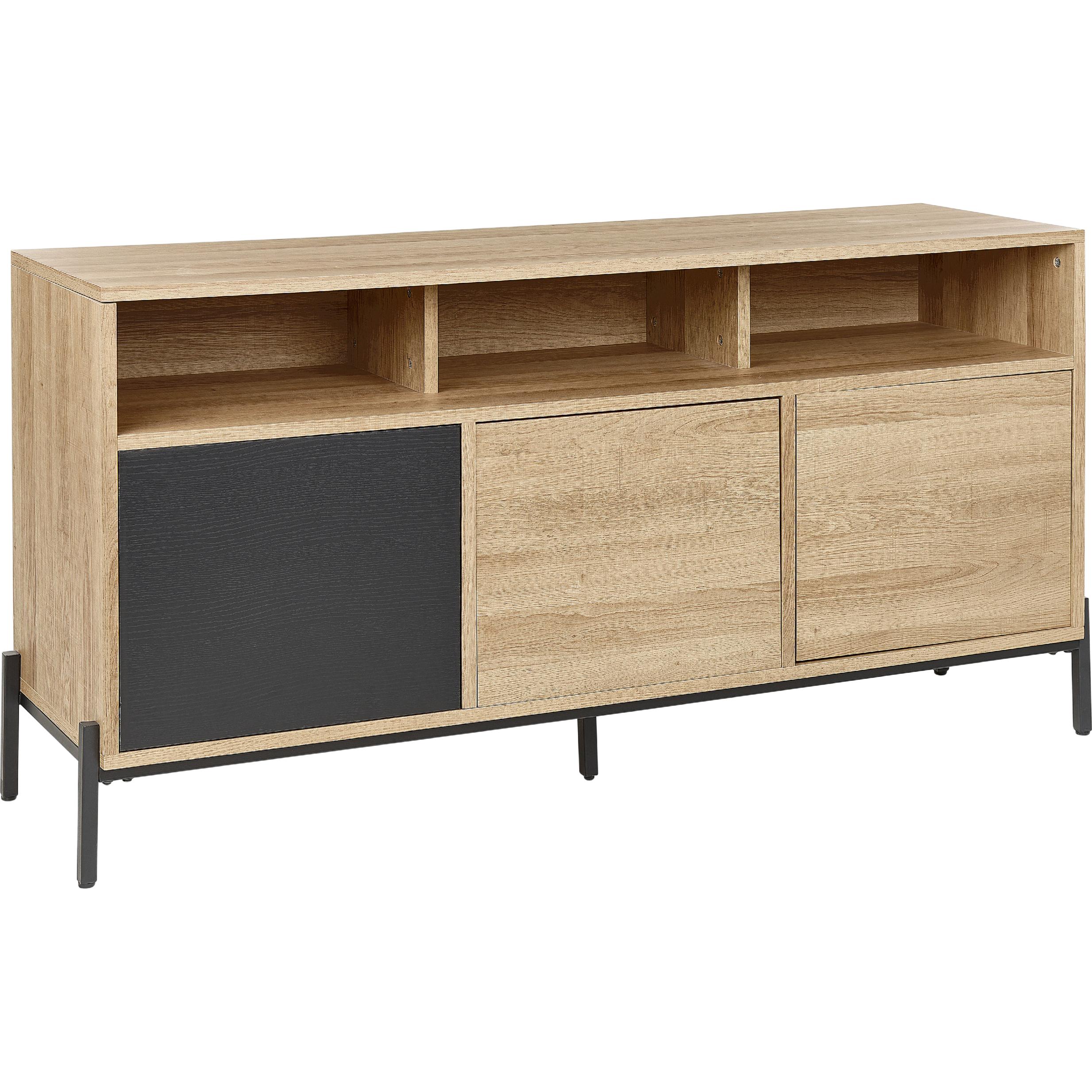 Beliani, Kommode + Sideboard, Moines (140 x 40 x 76 cm)
