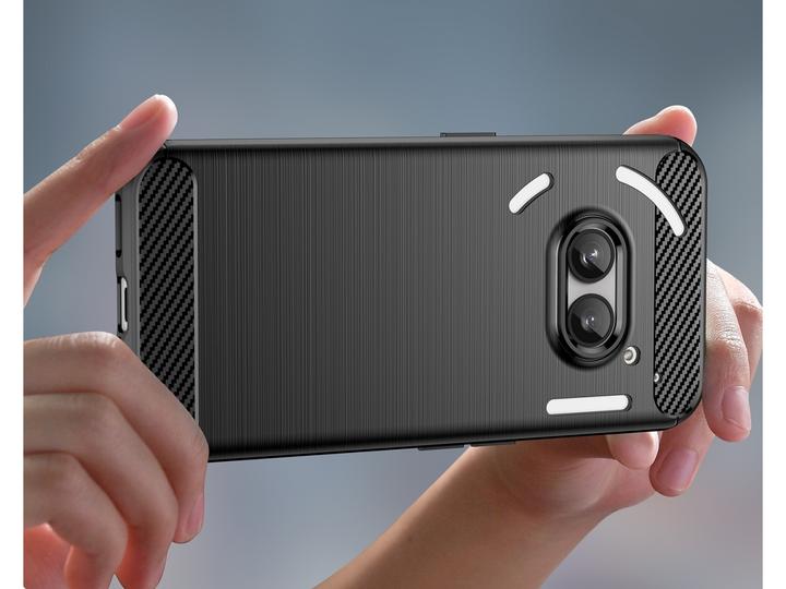 Actual product image Screenguard Carbon Brushed Soft TPU (Nothing Phone (2a))