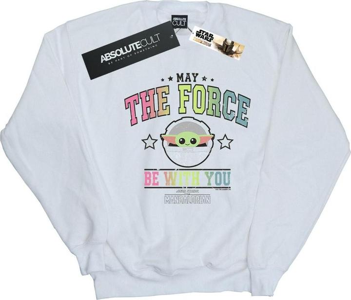 Image du produit Star Wars - Sweat THE MANDALORIAN THE FORCE COLLEGIATE - Fille (152, 158)