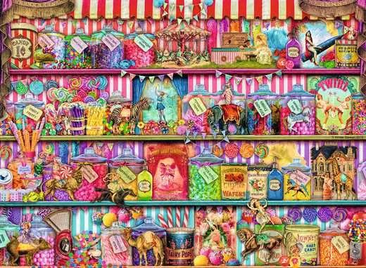 Immagine prodotto Ravensburger 2D-Puzzle: Süsswarenladen, 500 Teile (500 pezzi)