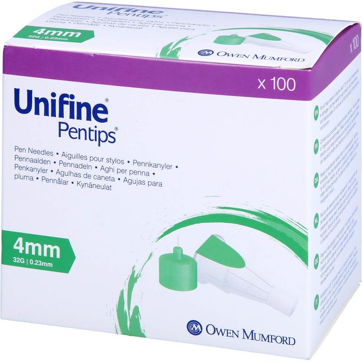 Actual product image Unifine Pentips Pen needles