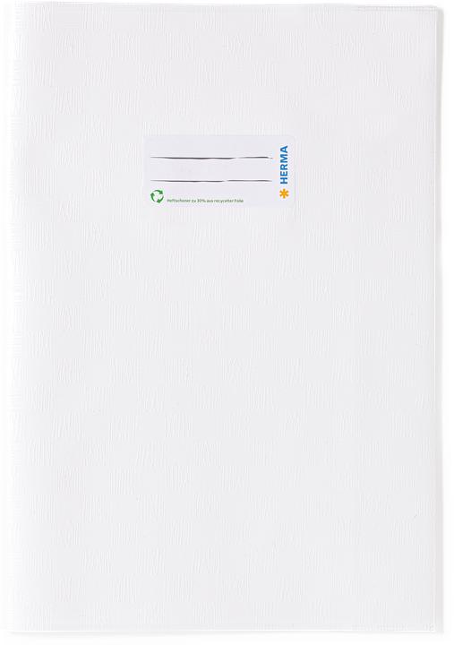 Immagine prodotto HERMA Protezione per libretti, DIN A4, in PP, rivestita di bianco con goffratura testurizzata, con (A4)