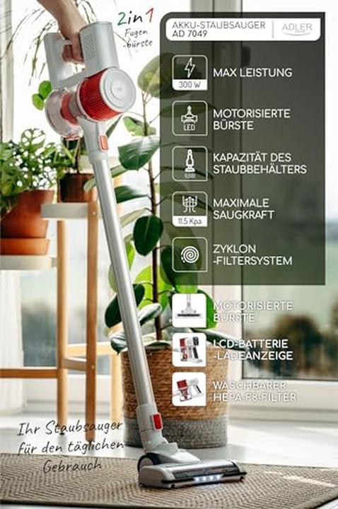 Produktbild Adler AD 7051 Cordless Vacuum Cleaner
