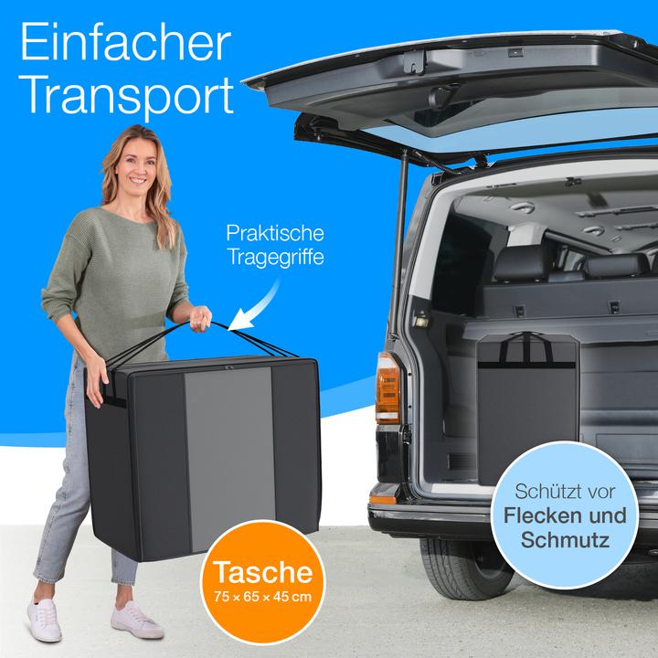 Produktbild Bestschlaf Klappmatratze inkl. Husse & Transporttasche (75 x 195 cm, Schaumstoffkern)