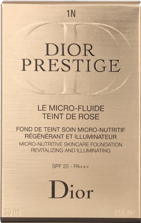 Actual product image Dior Prestige Fond de Teint Micro TDR No 1N (1N)