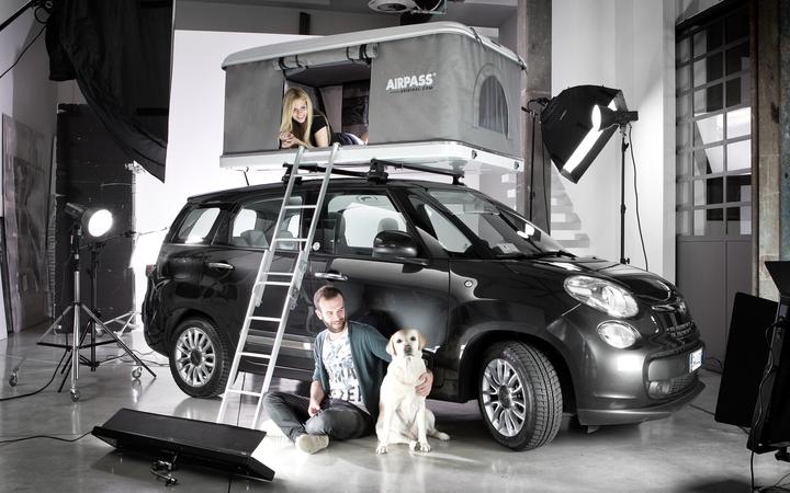 Immagine prodotto Airpass Tenda da tetto (Tenda sul tetto, 60 kg, 2 persone)