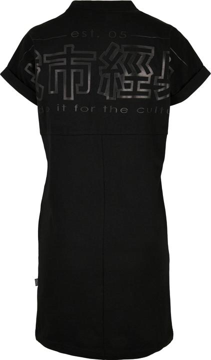 Actual product image Urban Classics Ladies Cut On Sleeve Printed Tee Dress (S)