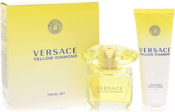 Image du produit Versace Yellow Diamond by Gift Set -- 3 oz Eau de Toilette Spray + 3.4 oz Body lotion (Coffret de parfum)