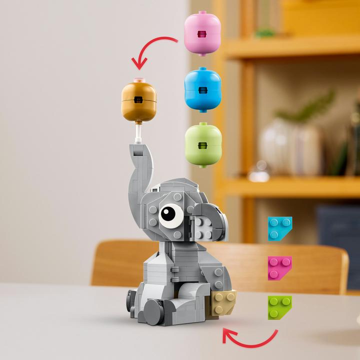 Produktbild LEGO Schwebender Baby-Elefant (40814, LEGO Classic)