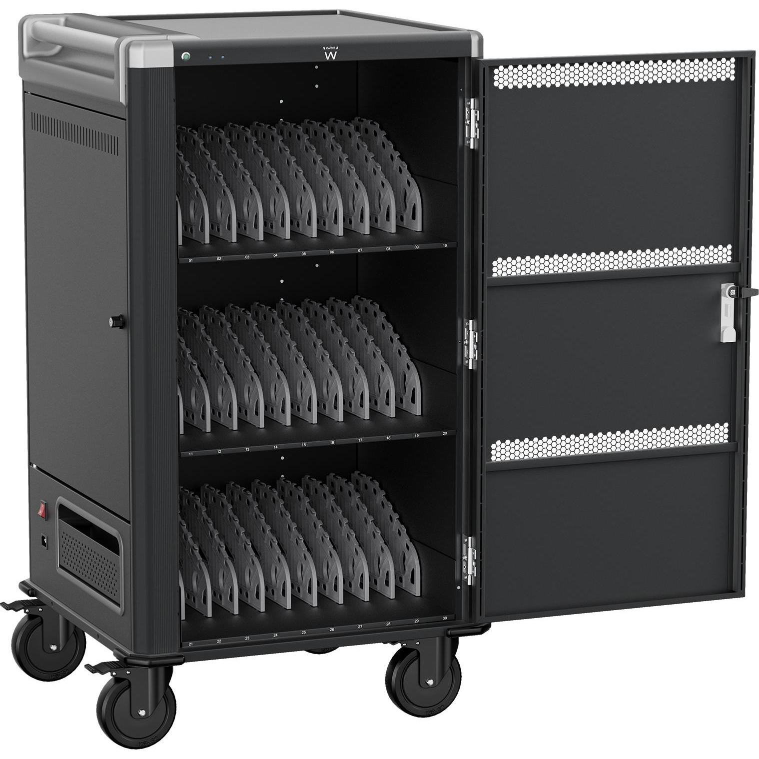 Ewent EW1700, Valigia Portanoteblook, Grigio, Nero