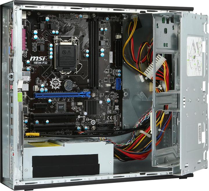 Image du produit MSI PROBOX130 023EU - Tour fine - Core i3 4160 / 3.6 GHz - RAM 4 Go - HDD 1 To - HD (4 Go, Intel Core i3-4160)