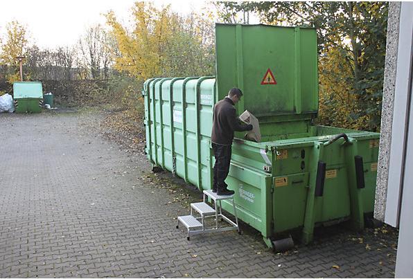 Actual product image Krause Assembly steps, with aluminium grating steps (Scaffolding, 30.50 cm)