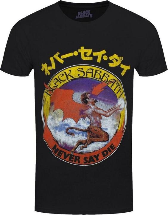 Produktbild Music Brand Never Say Die TShirt (S)