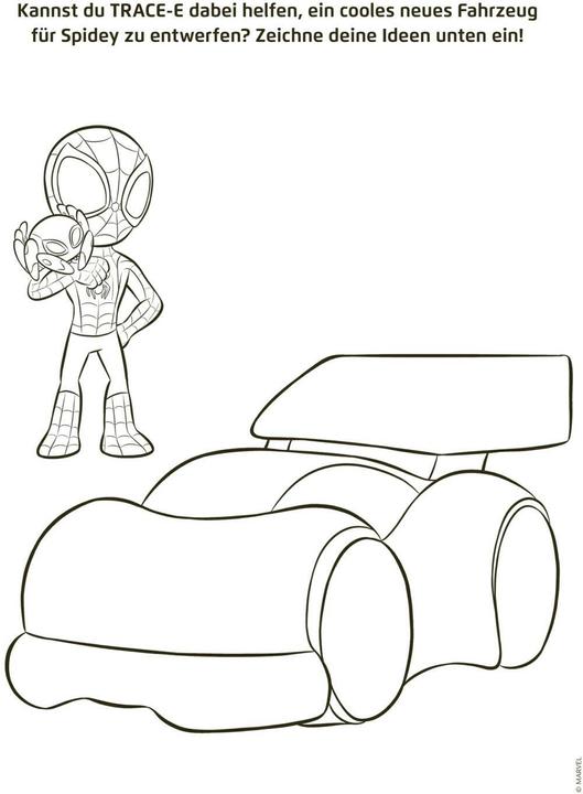 Produktbild MARVEL Spidey und seine Superfreunde: Superstarker Malspass