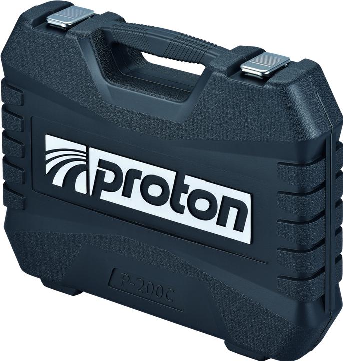 Actual product image Proton Socket set Basic P-200C 1/4"+ 3/8" + 1/2", 200 pieces