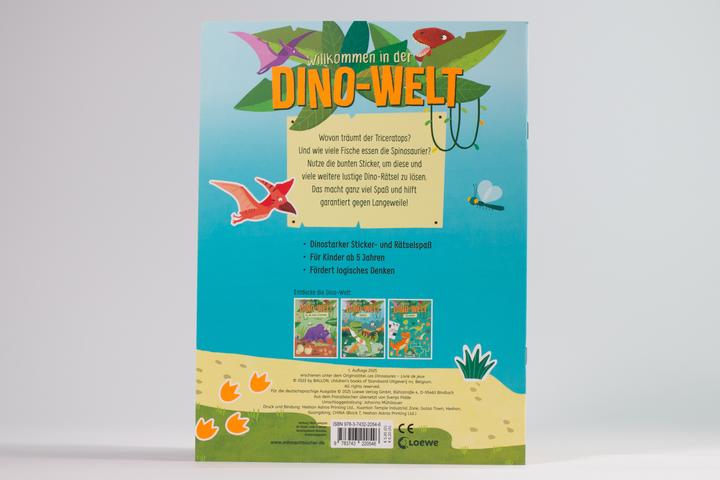 Actual product image Loewe My dinosaur world - puzzle fun with stickers
